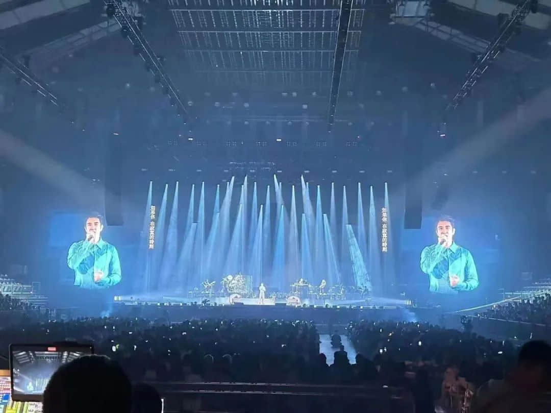 鸿彩点燃台北小巨蛋！助力王力宏演唱会震撼开唱
