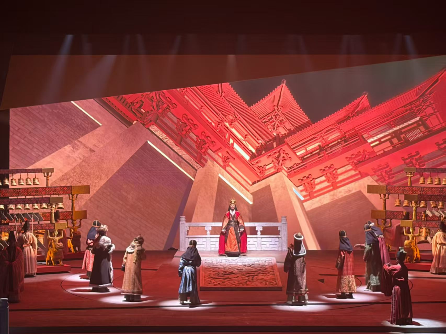 鸿彩灯光绽放大型原创舞蹈史诗音乐剧《拓跋长歌》 鸿彩灯光绽放大型原创舞蹈史诗音乐剧《拓跋长歌》